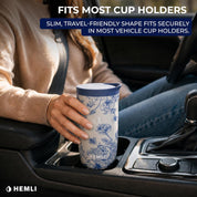 16 oz Ceramic-Lined Coffee Travel Tumbler - HEMLI