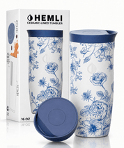 16 oz Ceramic-Lined Coffee Travel Tumbler - HEMLI