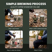 Camp Pour Over Coffee Set - HEMLI