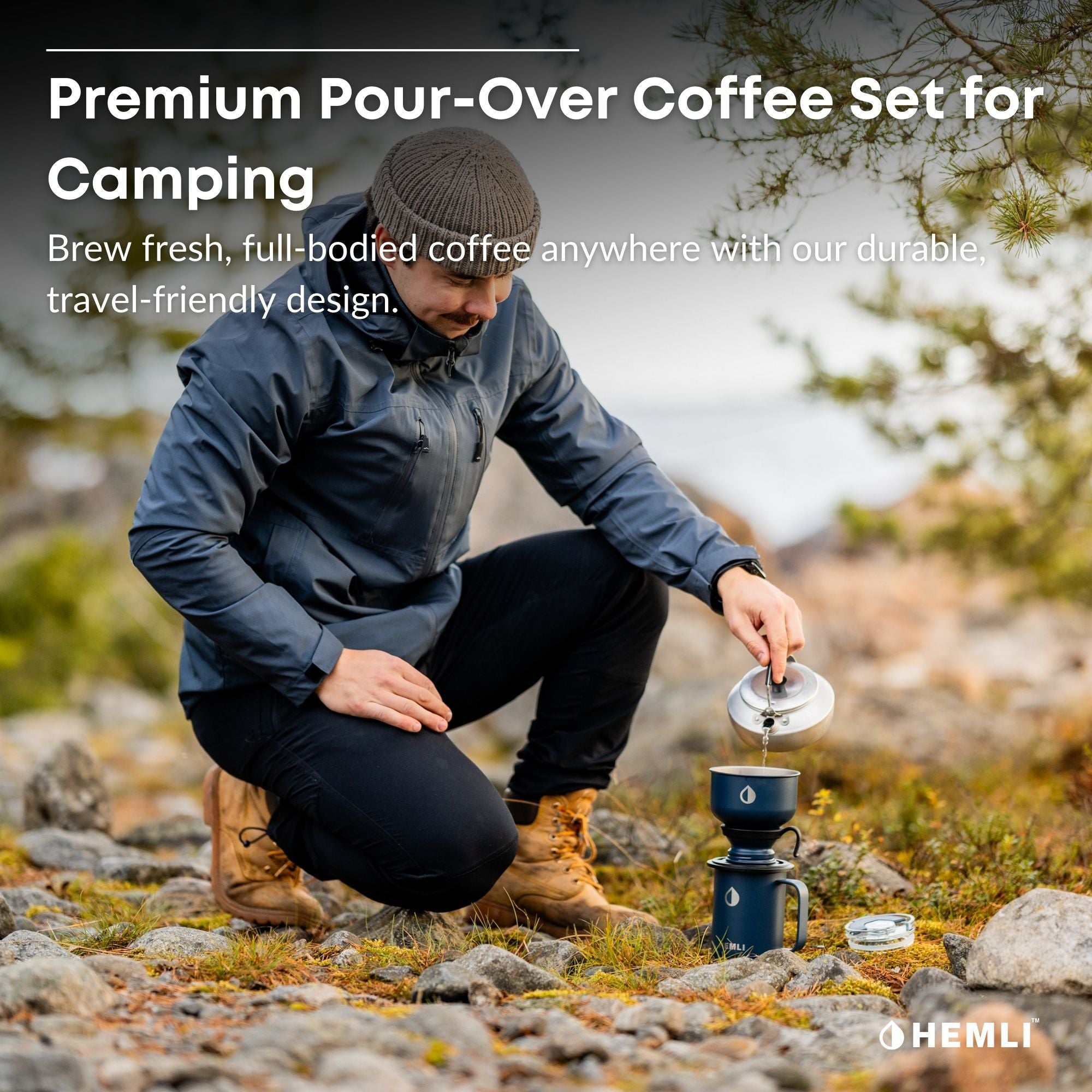 Camp Pour Over Coffee Set - HEMLI