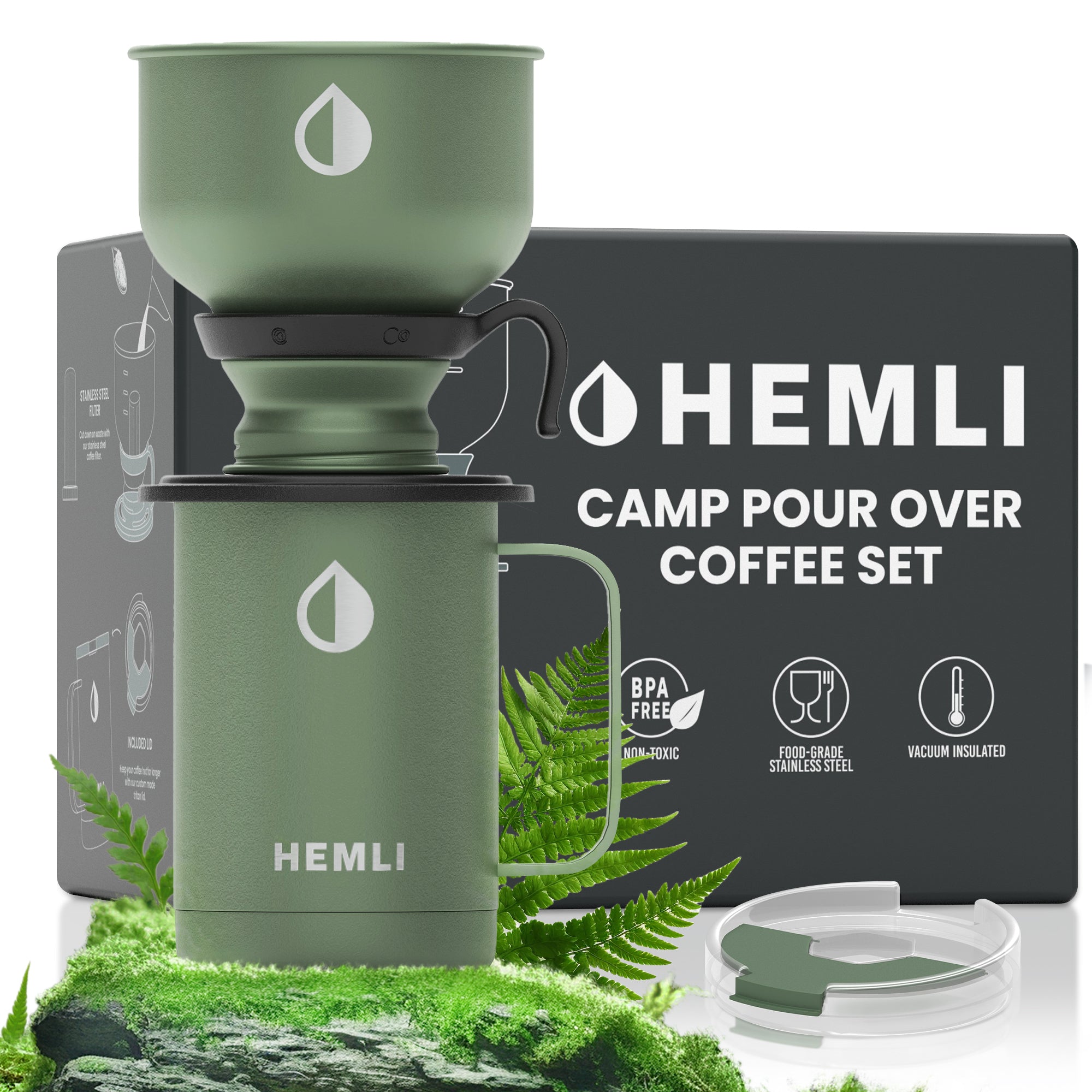 Camp Pour Over Coffee Set - HEMLI