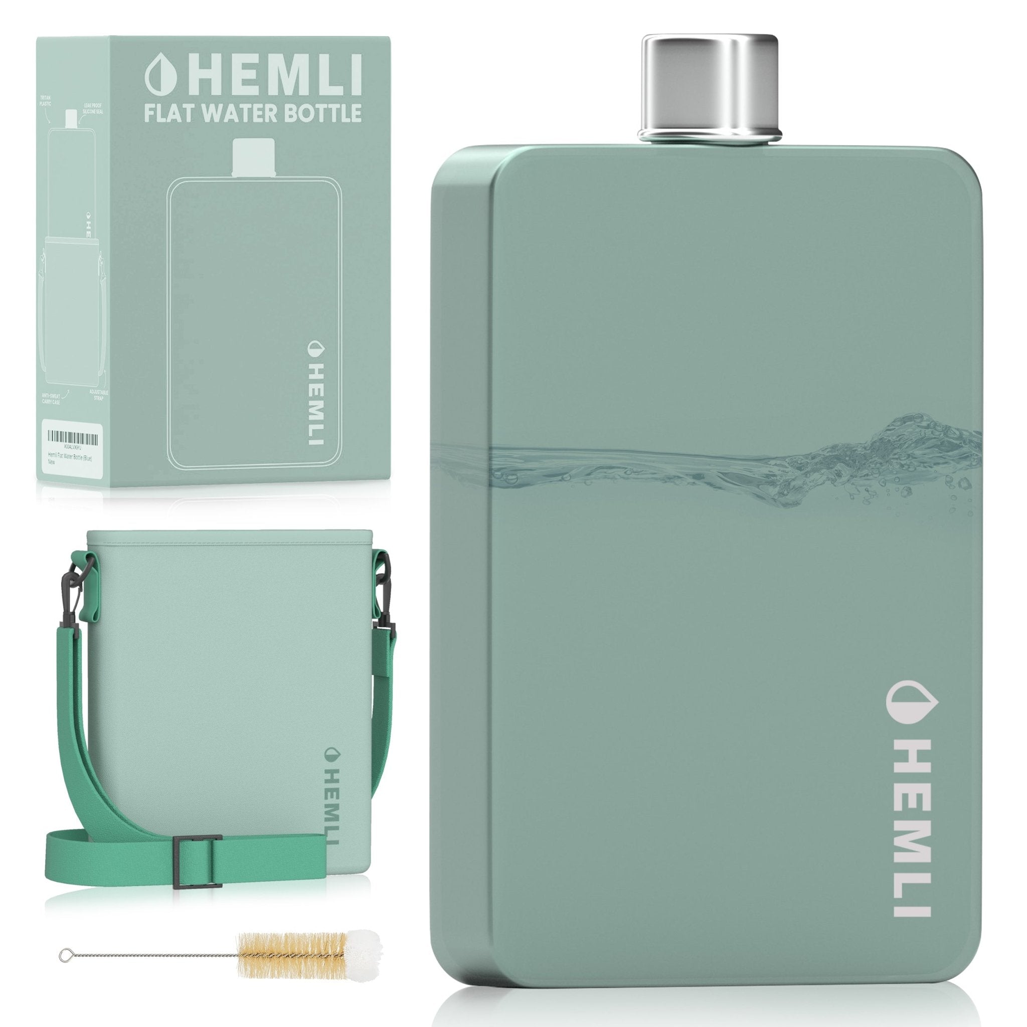 Flat Water Bottle - HEMLI