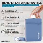 Flat Water Bottle - HEMLI