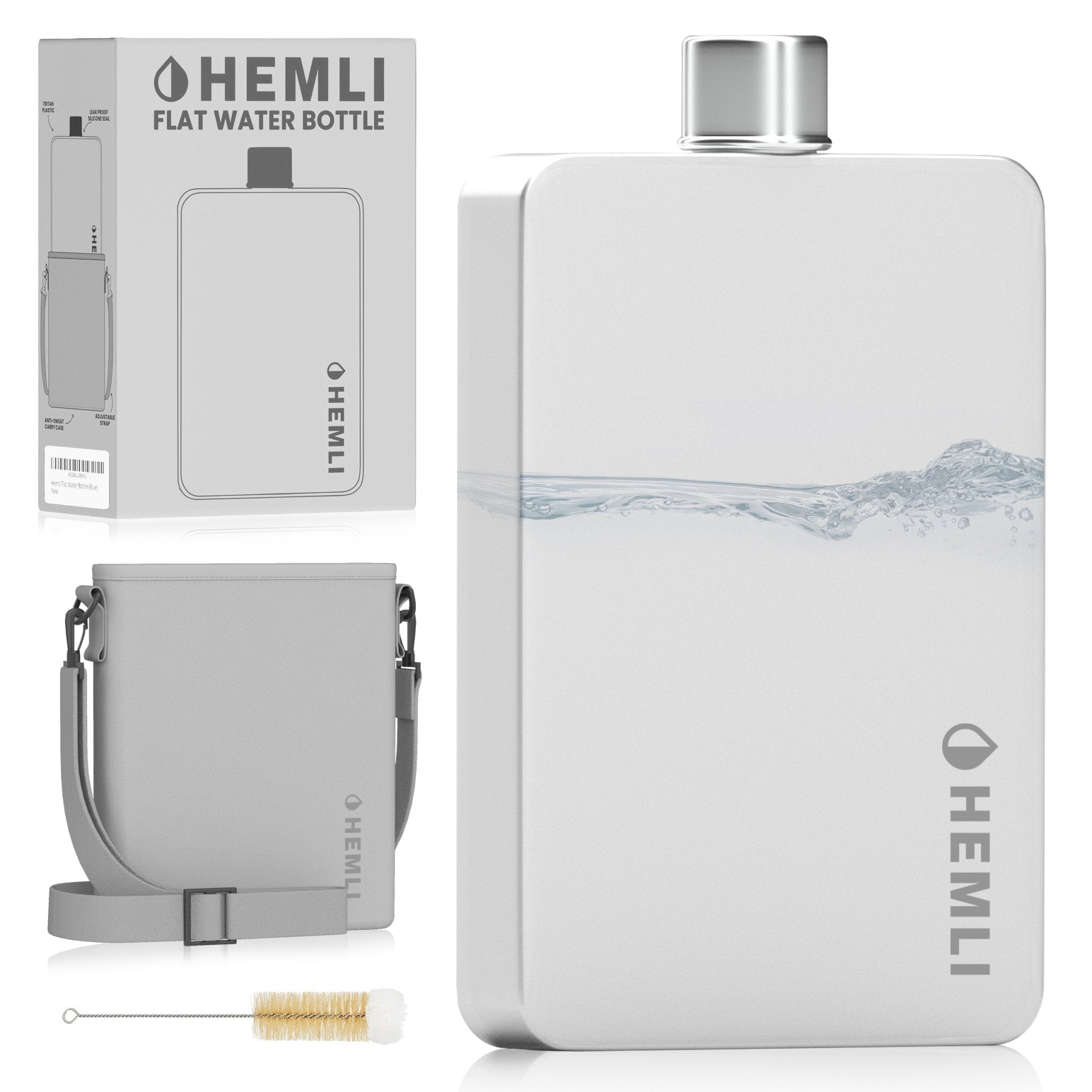 Flat Water Bottle – HEMLI