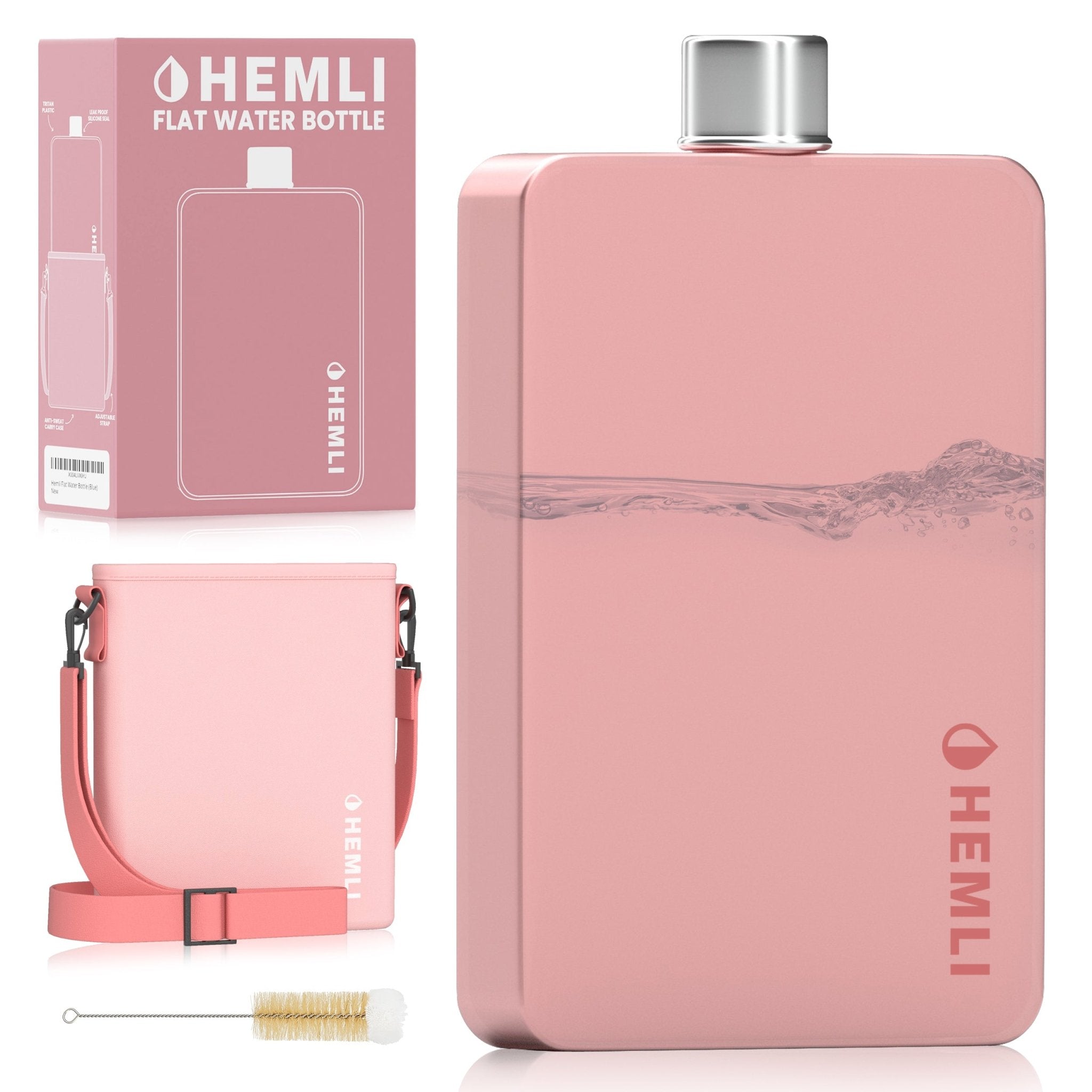 Flat Water Bottle - HEMLI