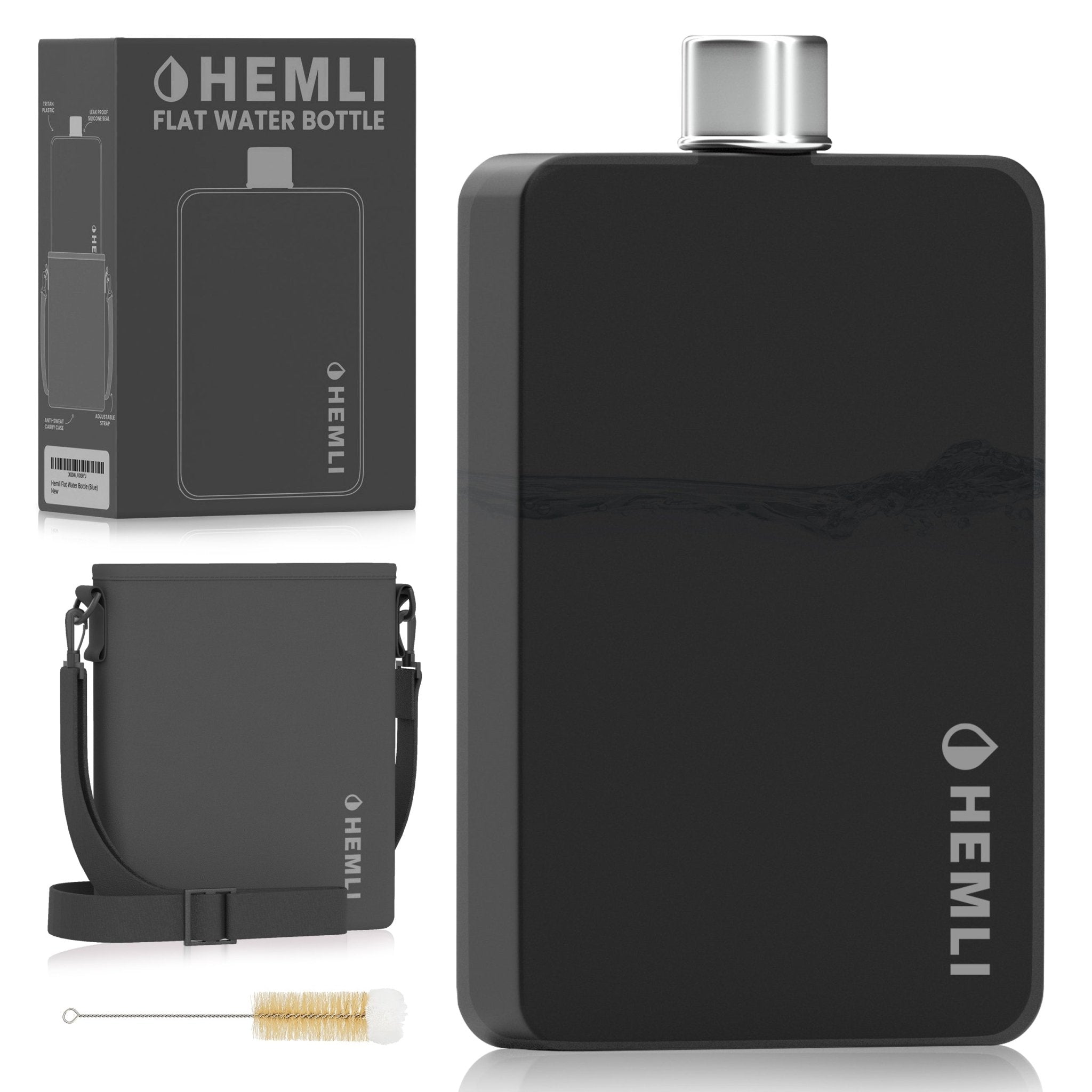 Flat Water Bottle - HEMLI