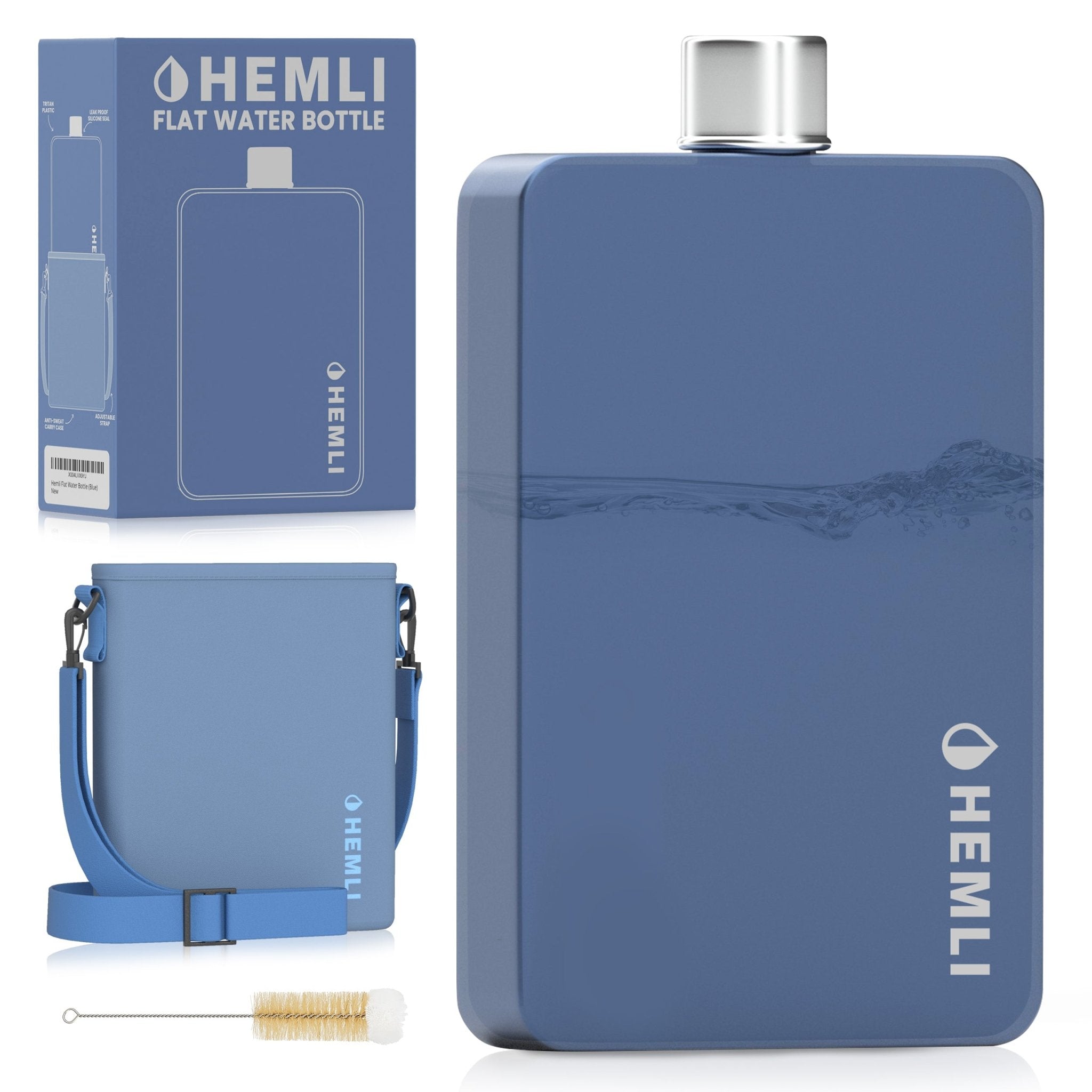 Flat Water Bottle - HEMLI