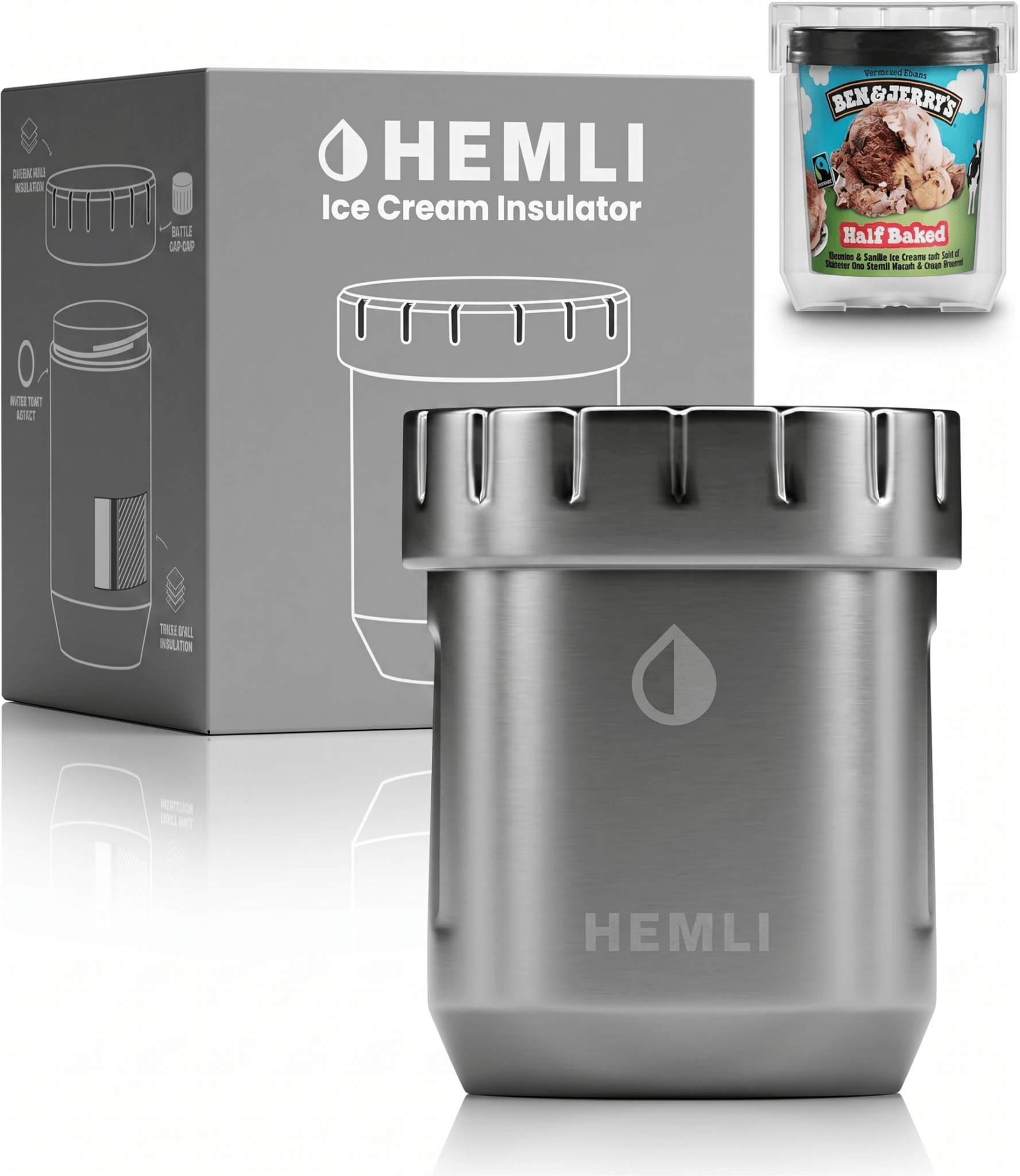Ice Cream Pint Cooler - HEMLI