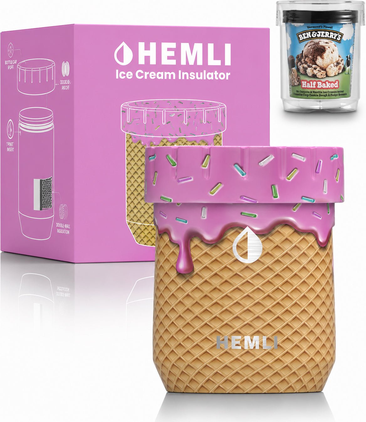 Ice Cream Pint Cooler - HEMLI