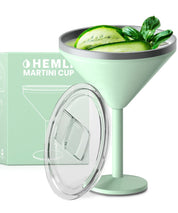 Insulated Martini Tumbler | Stainless Steel Cocktail Glass with Lid - HEMLI