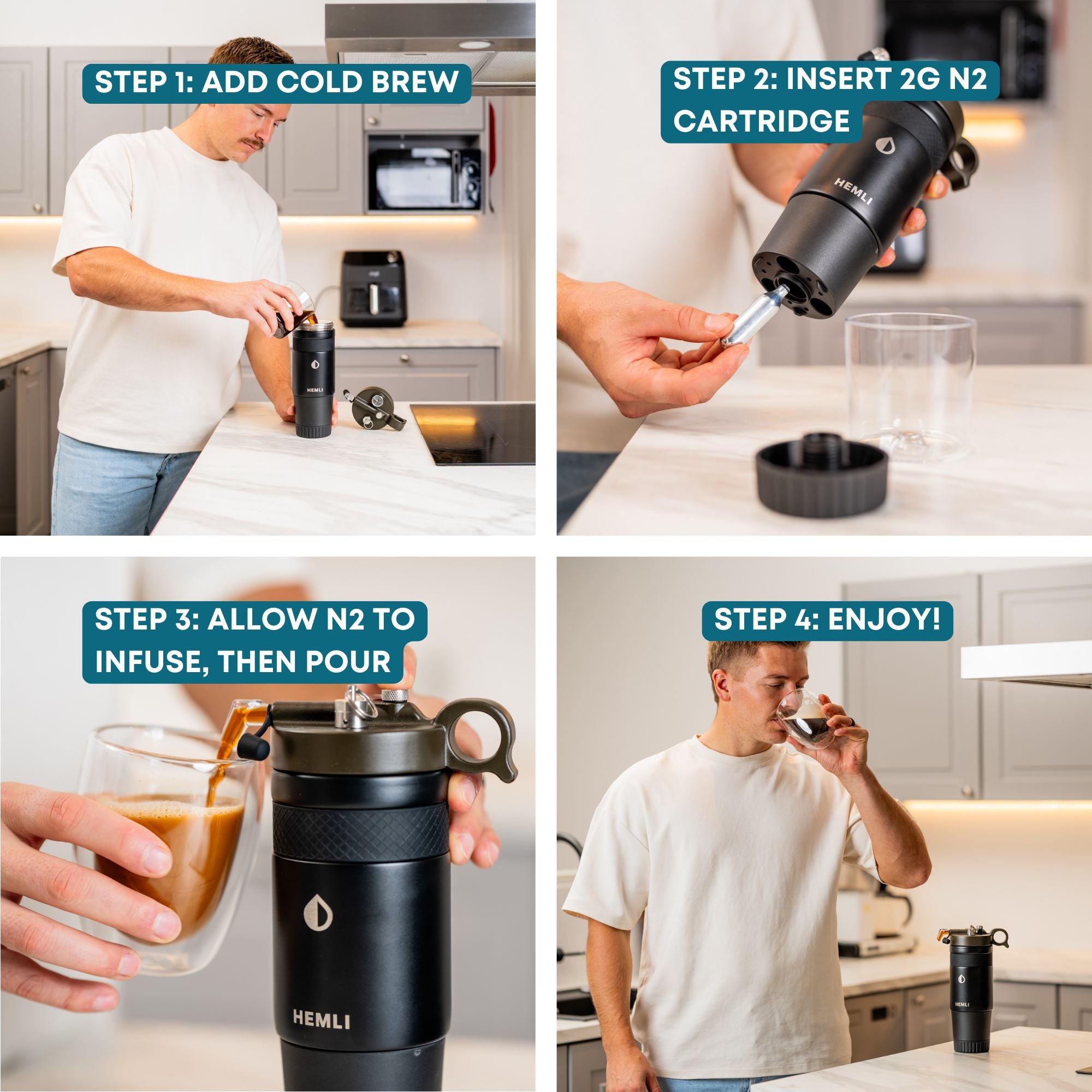 Nitro Cold Brew Coffee Maker - HEMLI