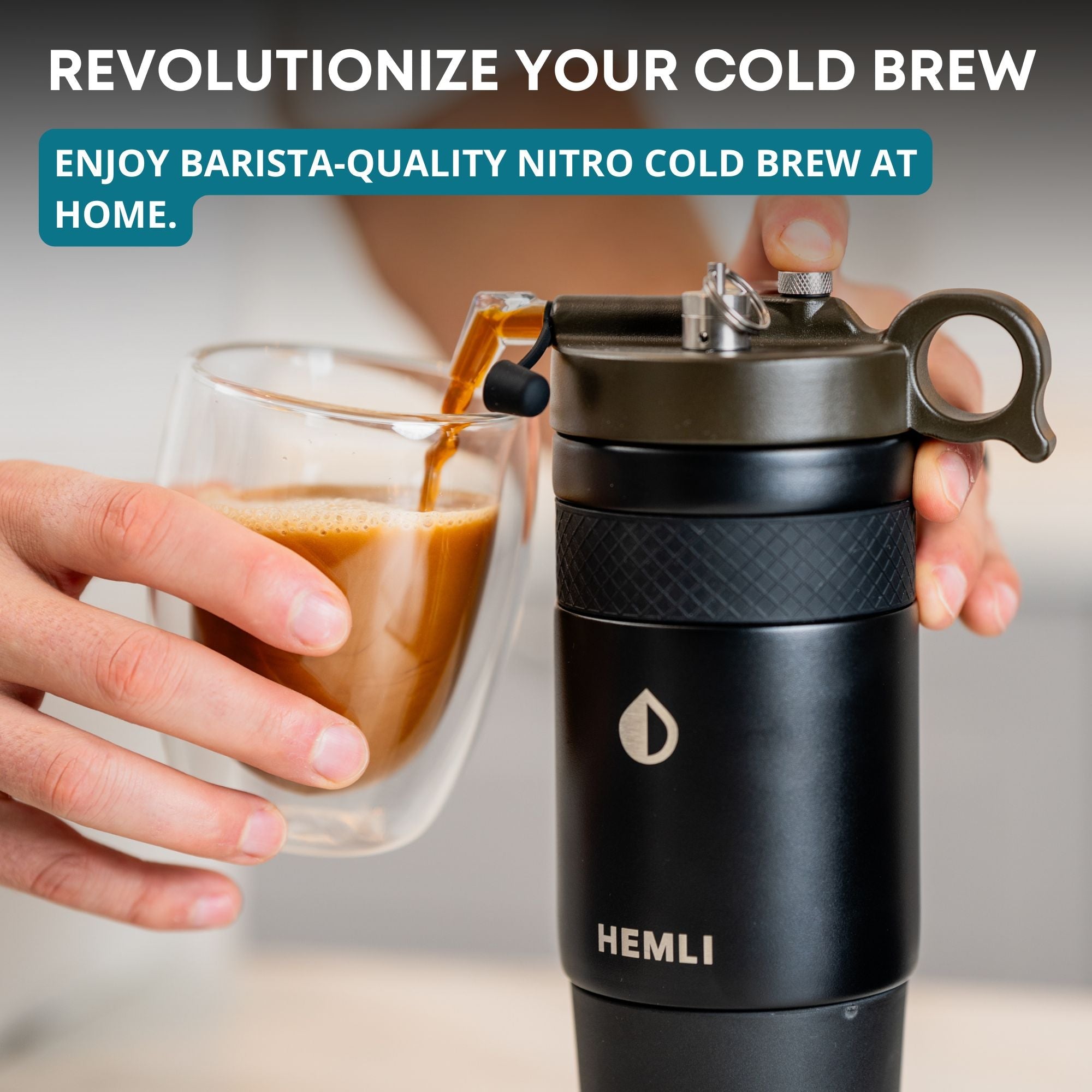 Nitro Cold Brew Coffee Maker ナイトロ コーヒー Nitro Cold Brew Coffee Maker – HEMLI