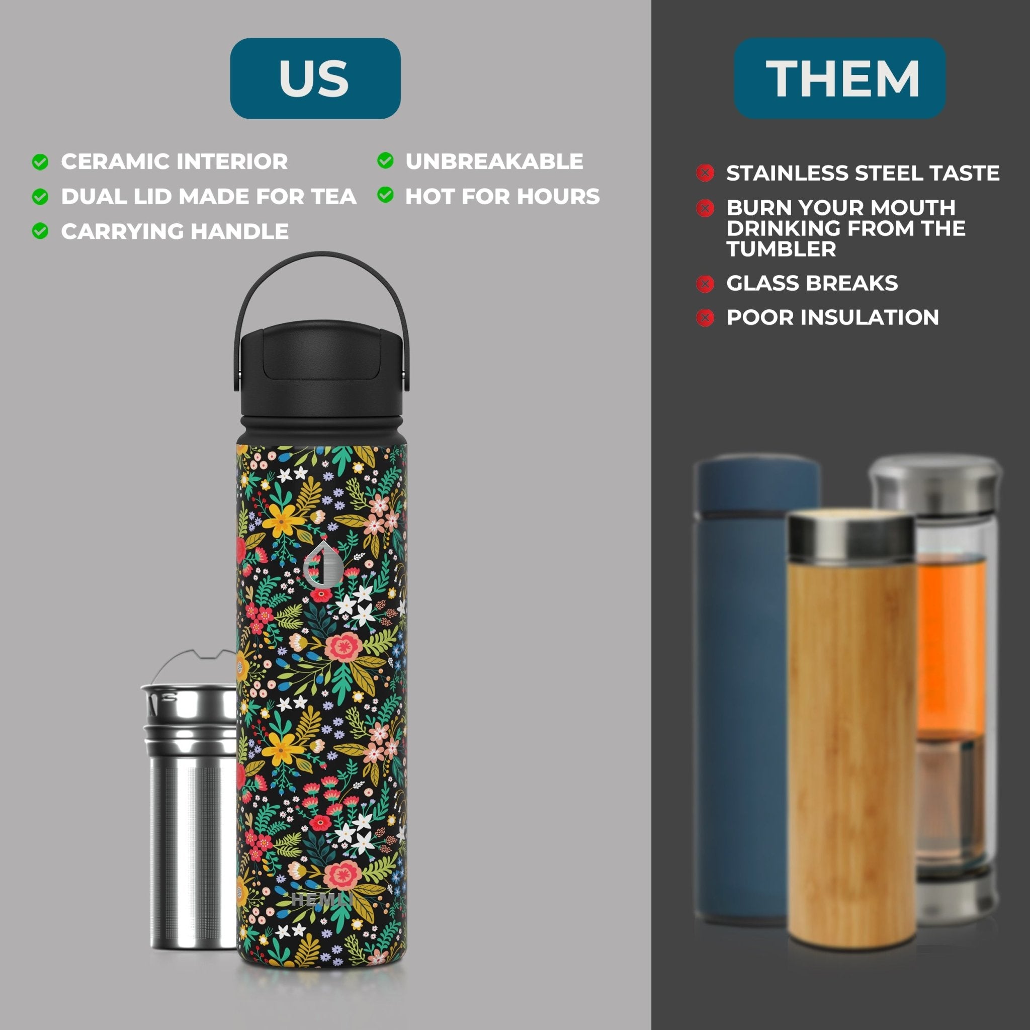 Tea Infuser Bottle - HEMLI