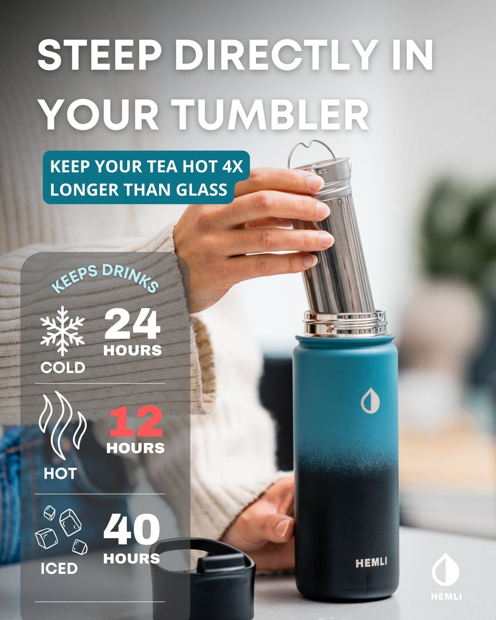 Tea Infuser Bottle - HEMLI