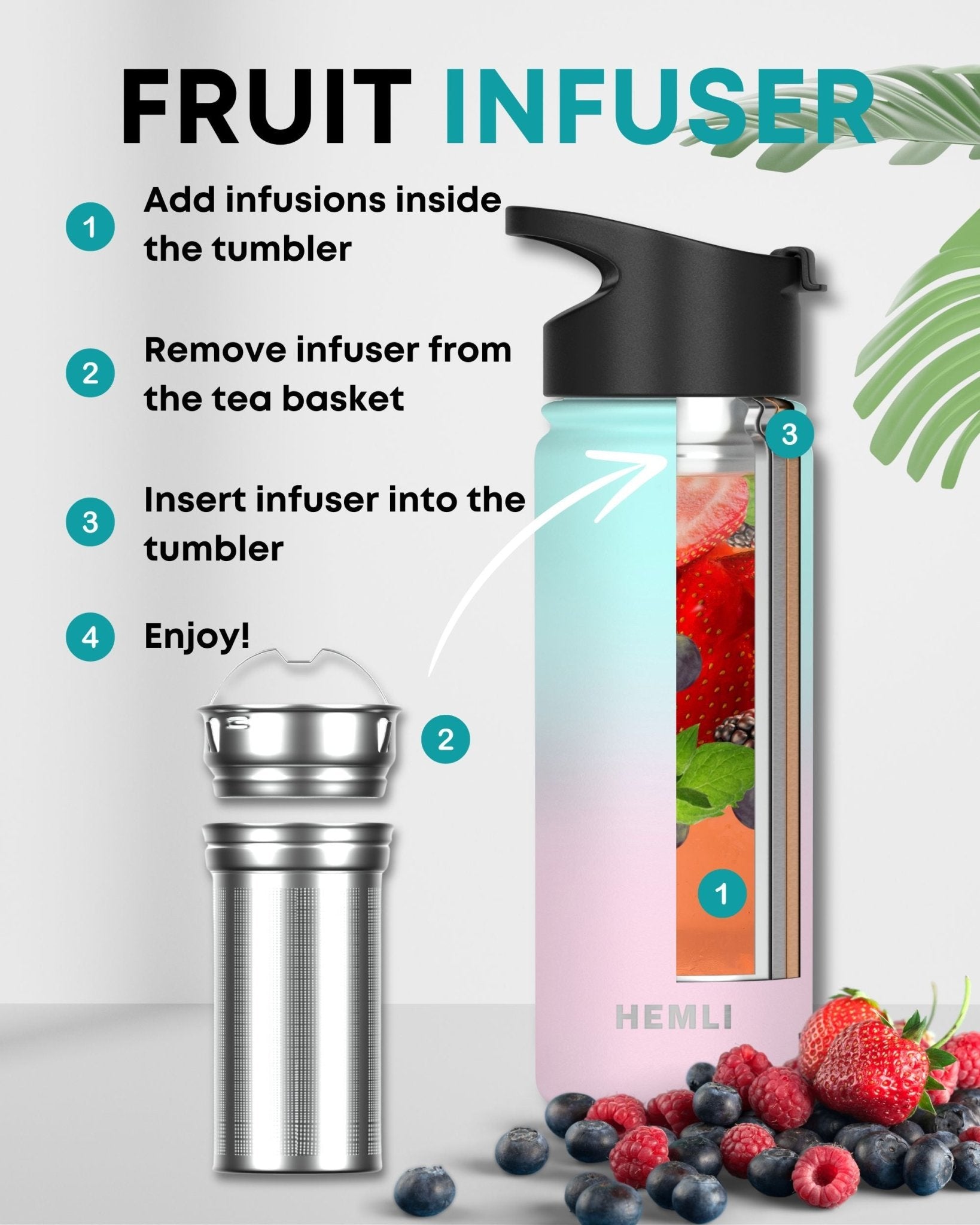 Tea Infuser Bottle - HEMLI